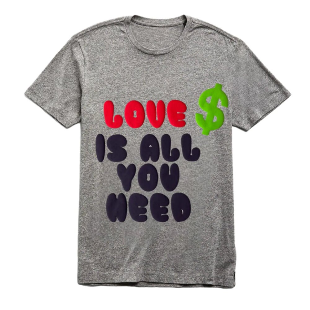 Love is All Grey Tee